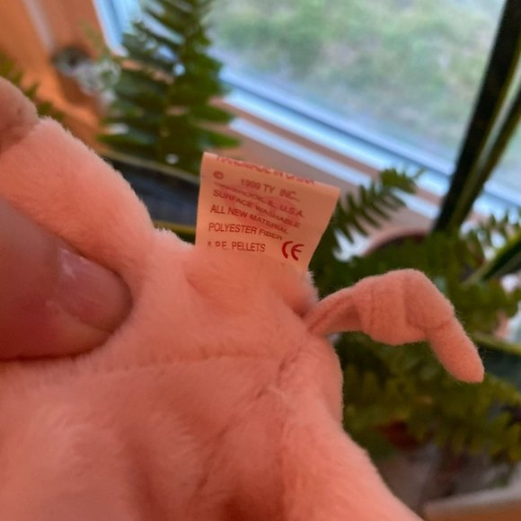 Ty Beanie Baby -  Knuckles the Pig - Style Number #4247 - Picture 6 of 8